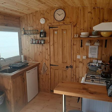 Anglesey New Modern Shepherds Hut With Spa Hot Tub Gwalchmai Exteriör bild